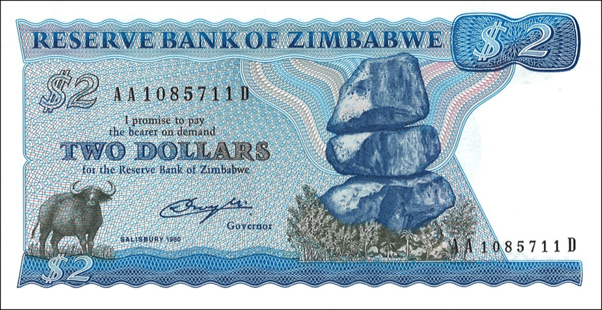 2 dollars (Salisbury 1980)